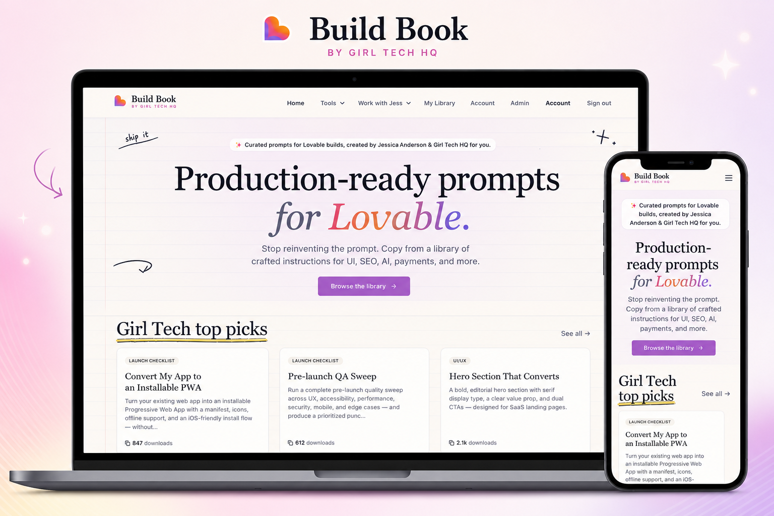 The Build Book: Production-ready prompts for Lovable builds
